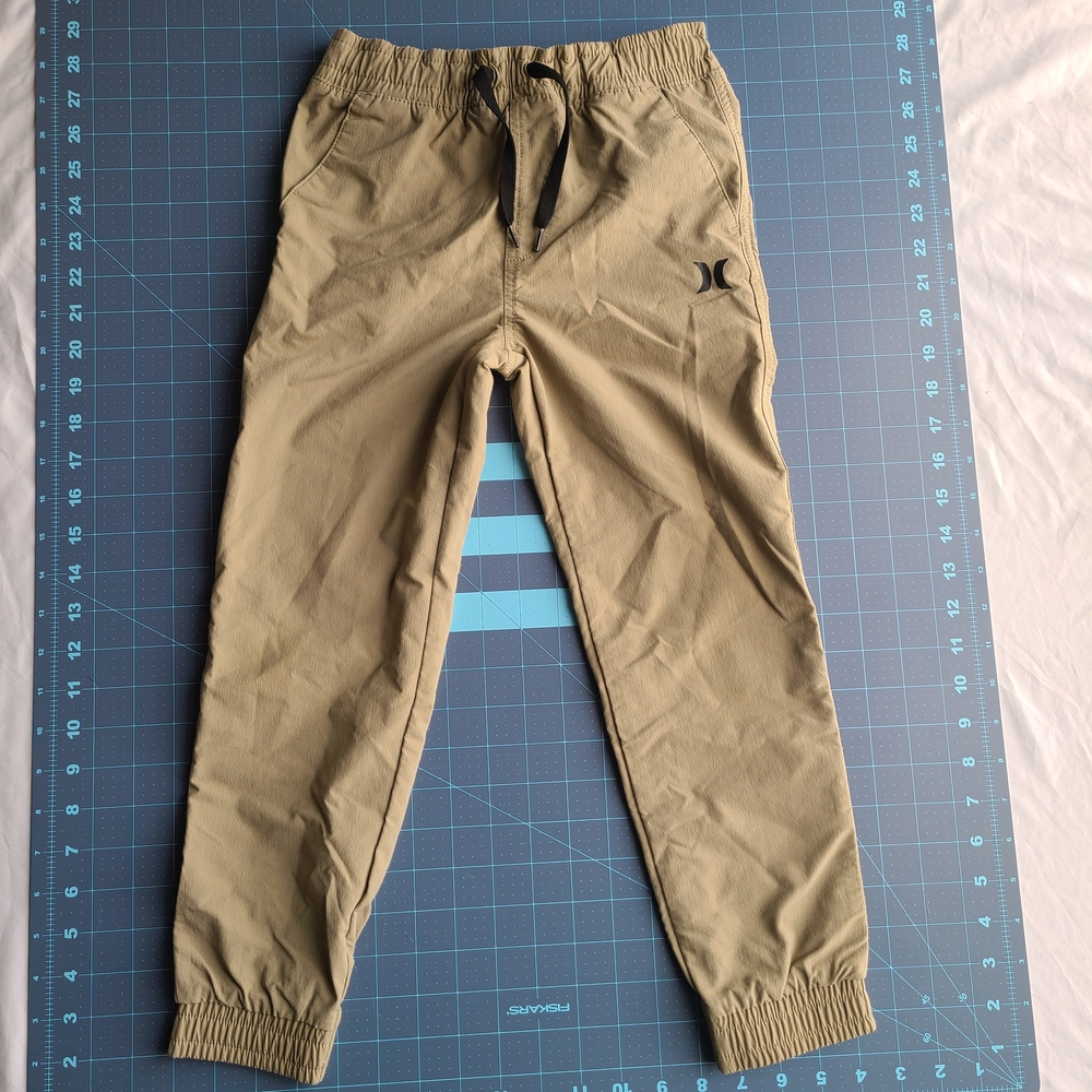 Kids Tan Jogger Pants Hurley Khaki Pants Activewear Utility